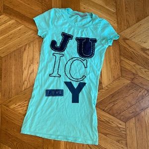 Vintage Juicy Couture patchwork tshirt
